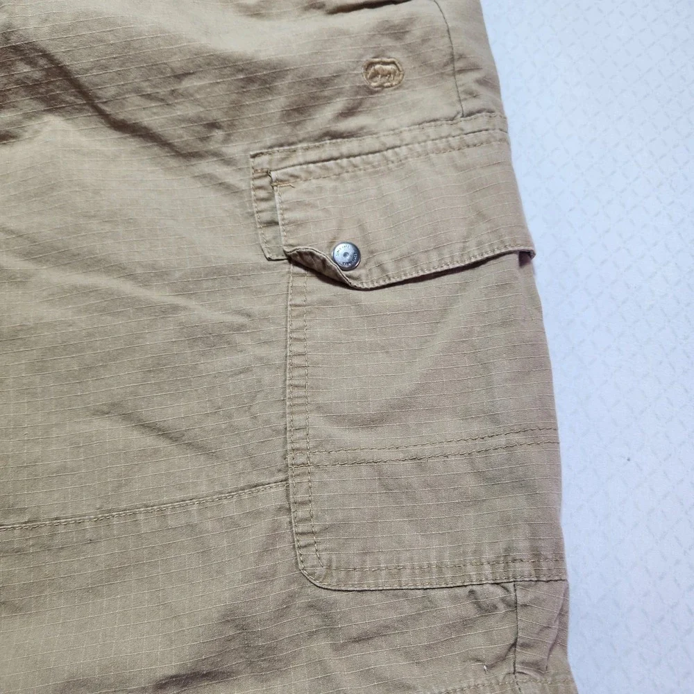 Ecko Unltd Mens Cargo Shorts Size 48 Khaki Beige Big & Tall Streetwear